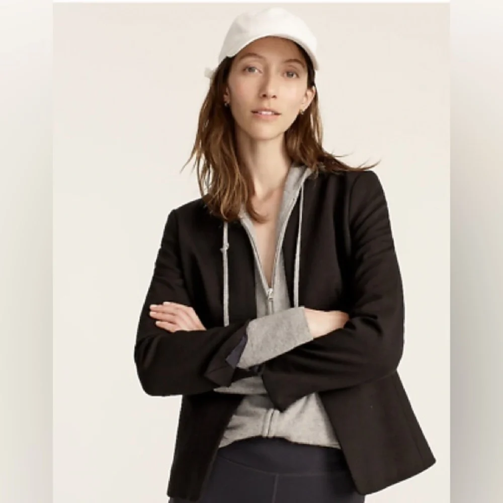 J.Crew Going Out Blazer Black size 2